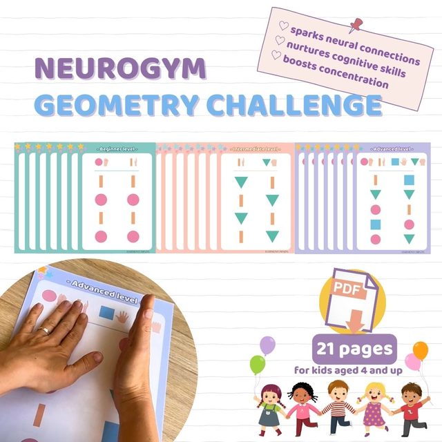NeuroGym Activity Book — bestselling neurogymnastics printable